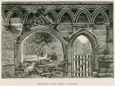 Bolton Priory, Puerta y Arco en el Coro de Alexander Francis Lydon