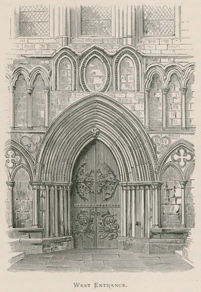 Priorato de Bolton, entrada oeste de Alexander Francis Lydon