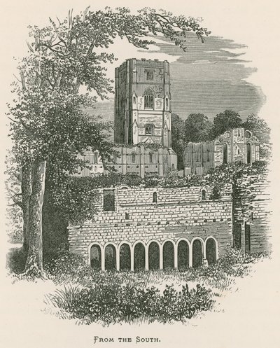 Abadía de Fountains, Desde el Sur de Alexander Francis Lydon