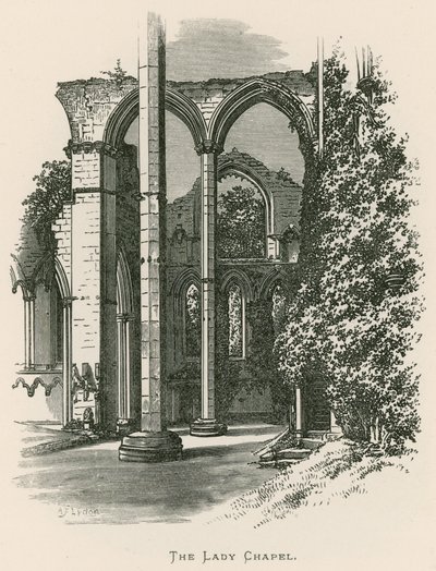 Abadía de Fountains, La Capilla de la Dama de Alexander Francis Lydon