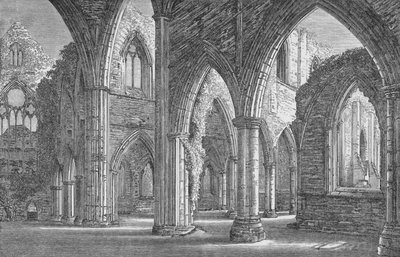 Desde el transepto sur, Abadía de Tintern de Alexander Francis Lydon