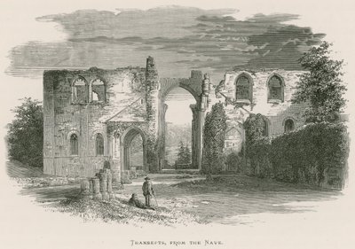 Abadía de Furness, Transeptos, desde la nave de Alexander Francis Lydon