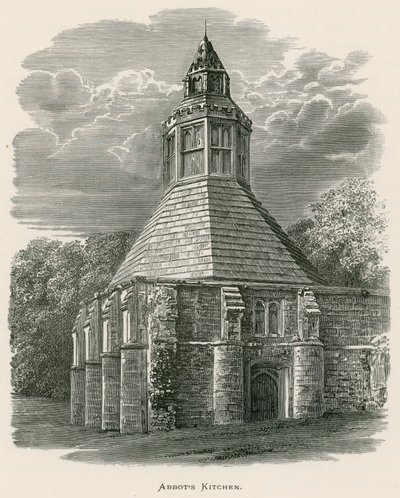 Abadía de Glastonbury, cocina del abad de Alexander Francis Lydon