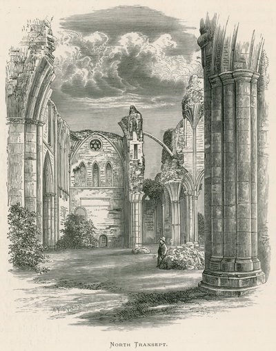 Abadía de Melrose, Transepto Norte de Alexander Francis Lydon