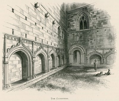 Abadía de Melrose, Los Claustros de Alexander Francis Lydon