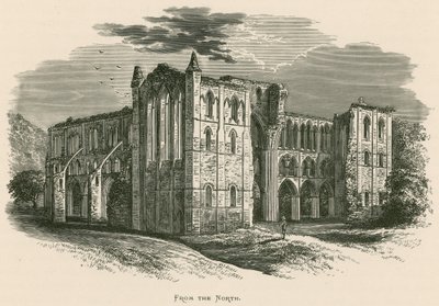 Abadía de Rievaulx, desde el norte de Alexander Francis Lydon