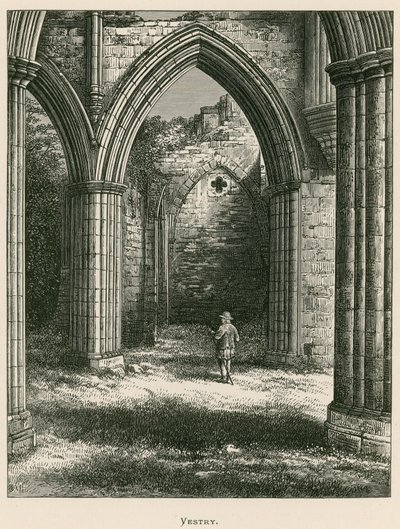 Abadía de Rievaulx, sacristía de Alexander Francis Lydon