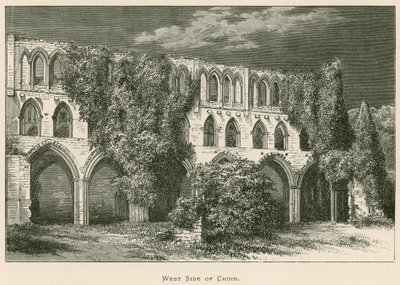 Abadía de Rievaulx, Lado Oeste del Coro de Alexander Francis Lydon