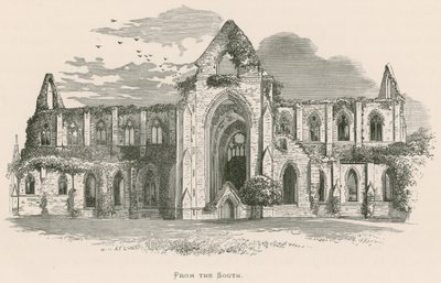 Abadía de Tintern, desde el sur de Alexander Francis Lydon