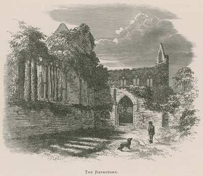 Abadía de Tintern, El Refectorio de Alexander Francis Lydon