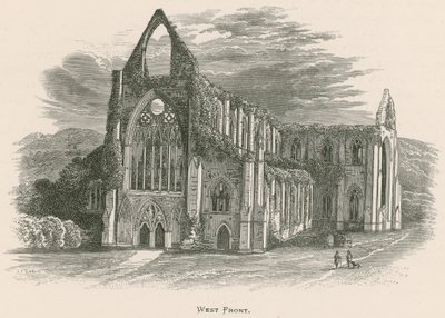 Abadía de Tintern, Frente Oeste de Alexander Francis Lydon