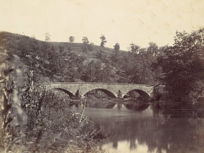 Puente de Antietam, en la carretera de Sharpsburg y Boonsboro, No. 1, septiembre de 1862, 1862 de Alexander Gardner