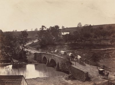 Puente de Antietam, en la carretera de Sharpsburgh y Boonsboro, No. 3, septiembre de 1862 de Alexander Gardner