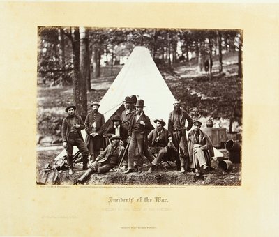 Libro de Bocetos Fotográficos de la Guerra de Gardner, Washington: Philip & Solomons de Alexander Gardner