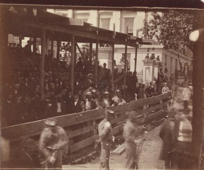 [Revisión del Gran Ejército, Washington], 23 o 24 de mayo de 1865 de Alexander Gardner