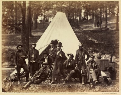 Incidentes de la Guerra: Guías del Ejército del Potomac de Alexander Gardner