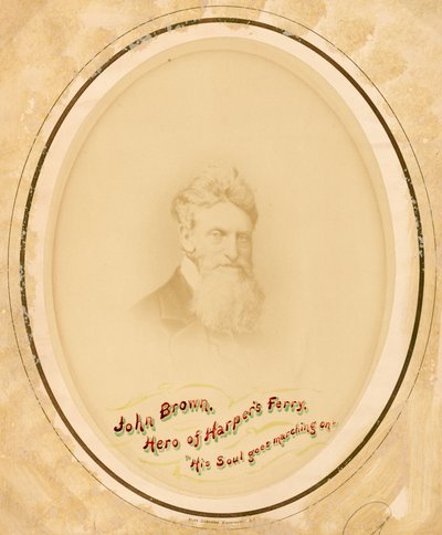 Retrato de John Brown, ca. 1859 de Alexander Gardner