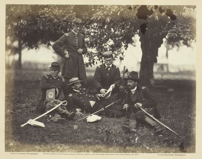 Estudiar el arte de la guerra de Alexander Gardner