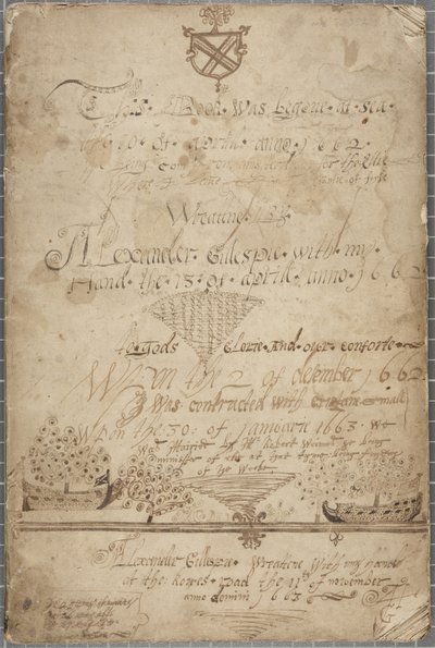 Diario de Alexander Gillespie, 1662-85 de Alexander Gillespie