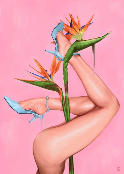 Blue Heels: El paraíso de las aves de Alexander Grahovsky