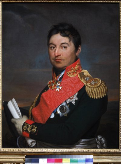 General Alexandre Dmitrievitch Balachov - Retrato del General Alexander Dmitriyevich Balashov (1770-1837) - Alexander Grigoryevich Varnek (1782-1843). Óleo sobre lienzo de Alexander Grigoryevich Vanek