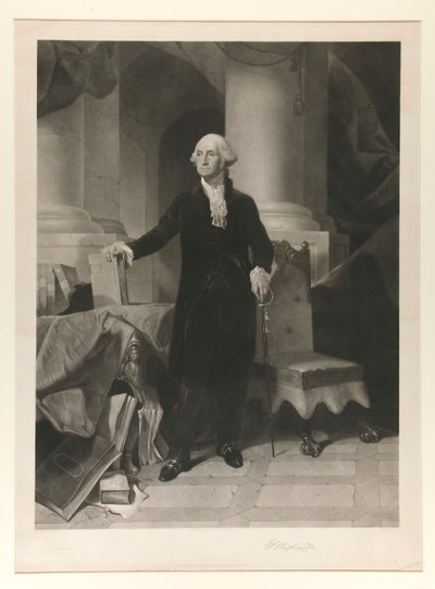 george washington de Alexander Hay Ritchie