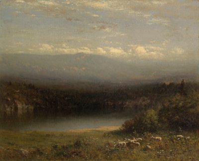 lago de montaña de Alexander Helwig Wyant