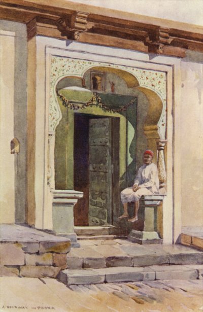 Una puerta, Poona de Alexander Henry Hallam Murray