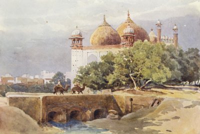 La Mezquita Jumma, Agra de Alexander Henry Hallam Murray