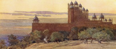 La Mezquita y la Puerta de la Victoria, Fatehpur Sikri de Alexander Henry Hallam Murray