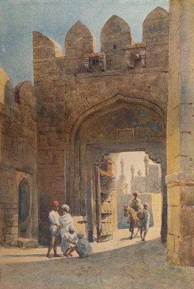 La Puerta Shahpur, Bijapur, c1880 1905 de Alexander Henry Hallam Murray