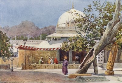 La Tumba de Khwajah Muin-ud-Din Chisti, en el Dargah, Ajmere de Alexander Henry Hallam Murray