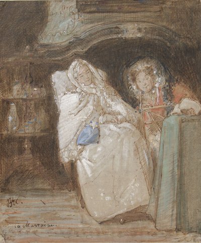 De peettante
La madrina (título en el objeto) de Alexander Hugo Bakker Korff