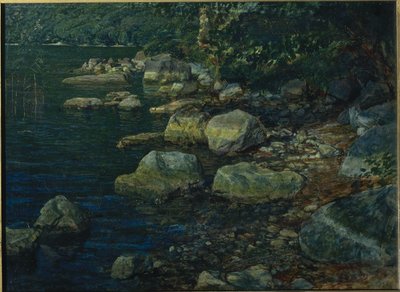 Agua y piedras cerca de Palazzuola de Alexander Ivanov