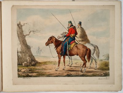 Cosacos de Alexander Ivanovich Sauerweid
