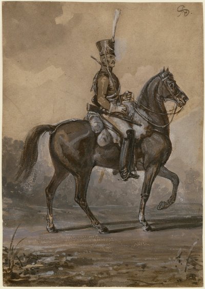 Dragón ruso - Sauerweid, Alexander Ivanovich (1783-1844) - 1820 de Alexander Ivanovich Sauerweid