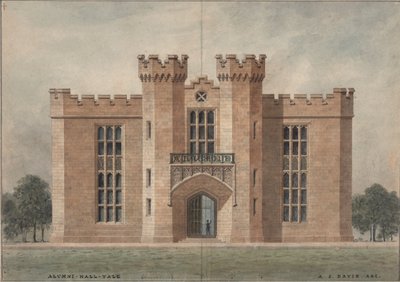 Casa de ex alumnos de Yale de Alexander Jackson Davis