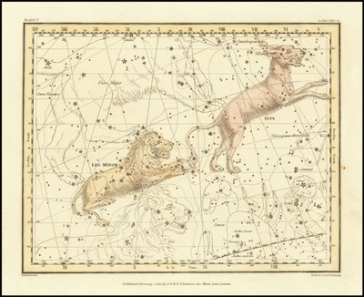 1822 - Alexander Jamieson - Lince y Leo Minor de Alexander Jamieson