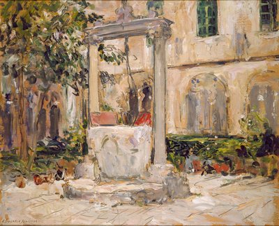 Claustro del Monasterio Dominicano, Dubrovnik, principios del siglo XX de Alexander Jamieson
