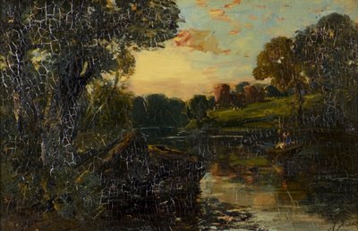 Escena del río de Alexander Jnr. Fraser