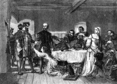 El arresto de John Brown de Ashford, un lolardo, 1517 de Alexander Johnston