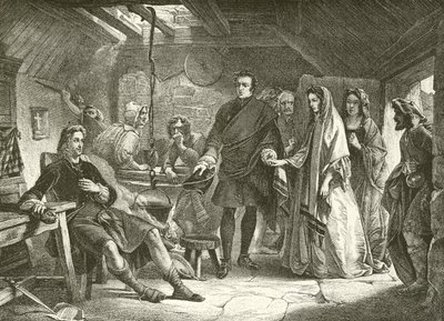 El primer encuentro del Príncipe Carlos con Flora Macdonald de Alexander Johnston