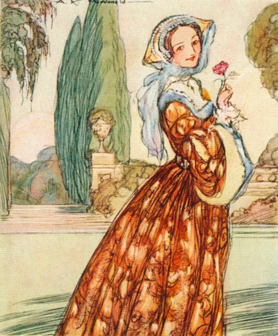 Ana Bolena, c1507-1536. esposa y consorte de Enrique VIII, madre de la Reina Isabel I, 1937 de Alexander K. MacDonald