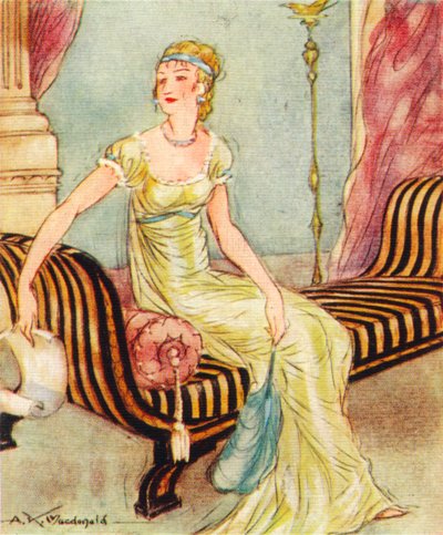Madame Recamier, 1777-1849, 1937 de Alexander K. MacDonald