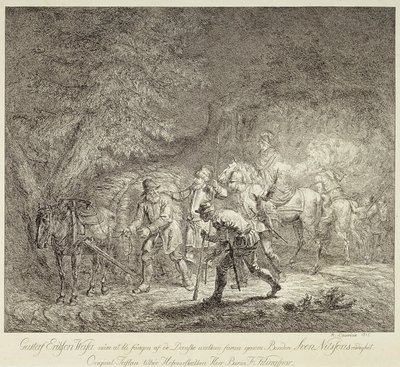 Gustav Vaasa cargado de paja de Alexander Lauréus