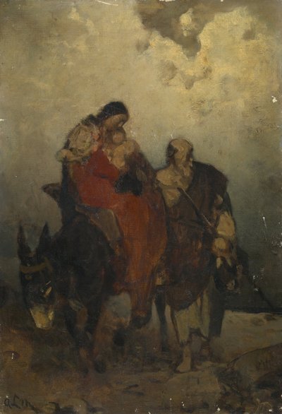 Escapar de Egipto de Alexander Liezen Mayer