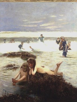 En la Playa de Alexander M. Rossi
