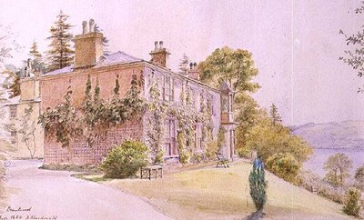 Brantwood, Cumbria, hogar de John Ruskin de Alexander Macdonald