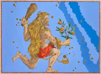 Constelación de Hércules, 1603 de Alexander Mair