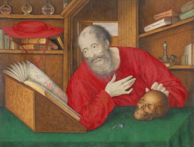 San Jerónimo en su estudio de Alexander Marshal